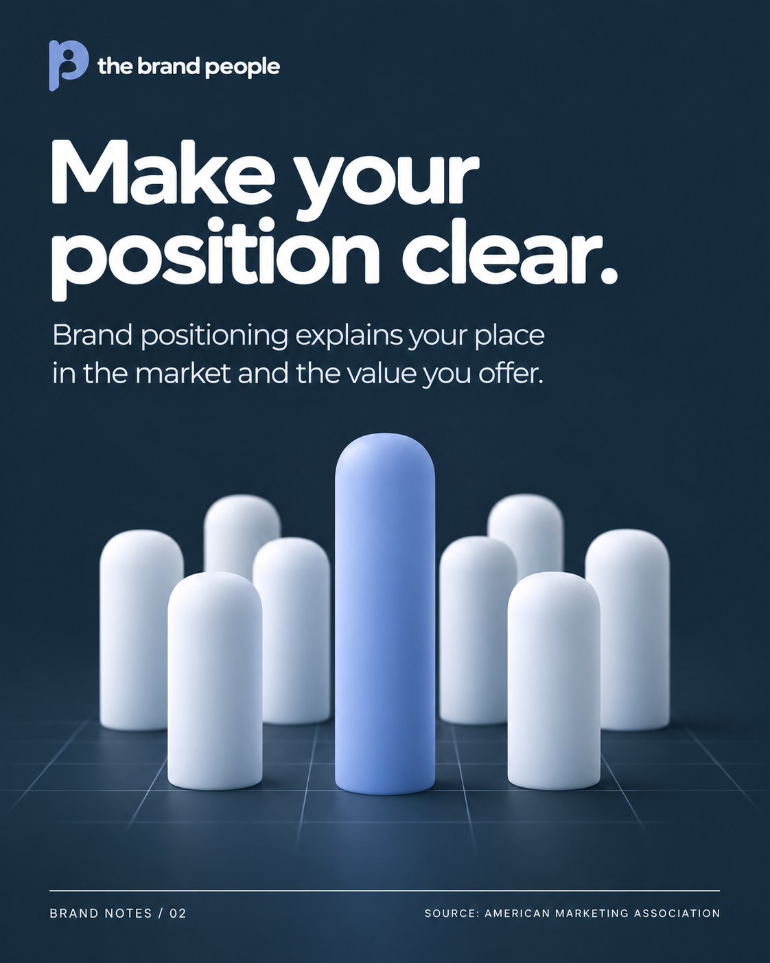 Positioning is what you refuse to be